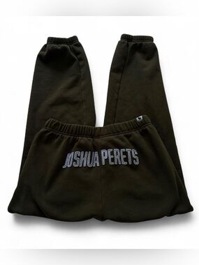 Joshua Perets olive green sweatpants